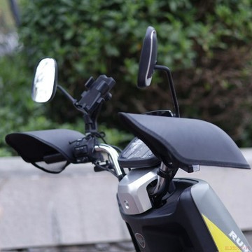 桃園出貨✨電動車擋風電瓶摩托車遮陽手把硬殼立體透氣夏季擋風被防曬手套罩