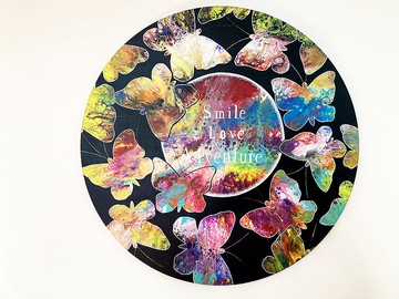 蝴蝶繪畫－我的小世界