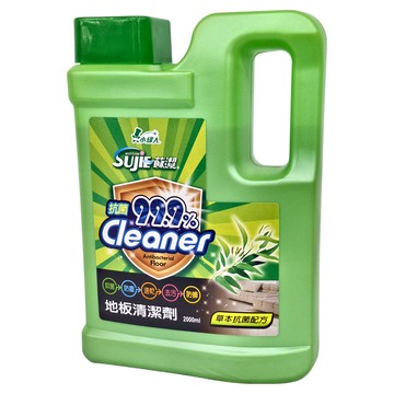 蘇潔 地板清潔劑 草本抗菌配方 抗菌99.9%  2L  1瓶