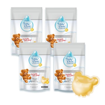 Teddy Clean 純淨系列植萃酵素洗衣膠囊 4入-香草廣藿