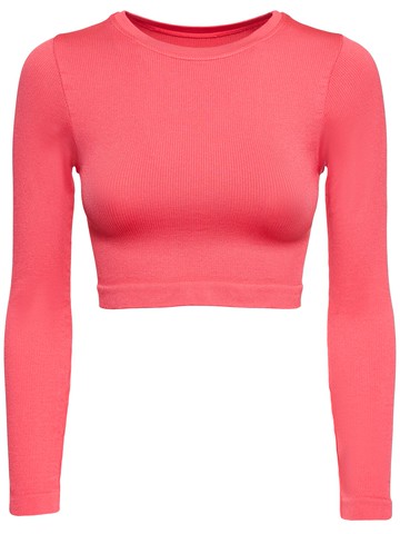 Evoke Ribbed Crop Top