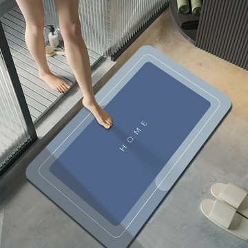 地墊硅藻泥浴室衛生間吸水防滑耐臟地毯入戶門墊 吸水腳踏墊 硅藻泥腳墊 浴室衛生間速幹地墊 洗手間門墊防滑吸水地墊