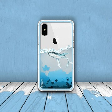 海底抹鯨 海底風景系列 支援各品牌手機殼CSAK01