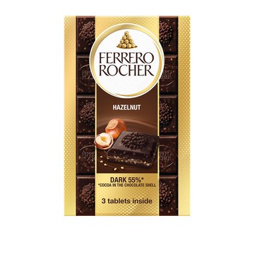 Ferrero 金莎榛果碎黑巧克力磚