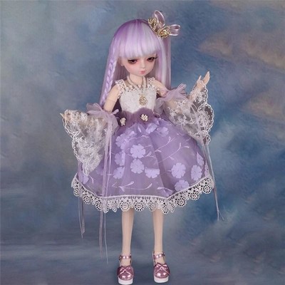⭐最終価格♡リボーンドール、カスタムドール 花柄ドレスの子 r400