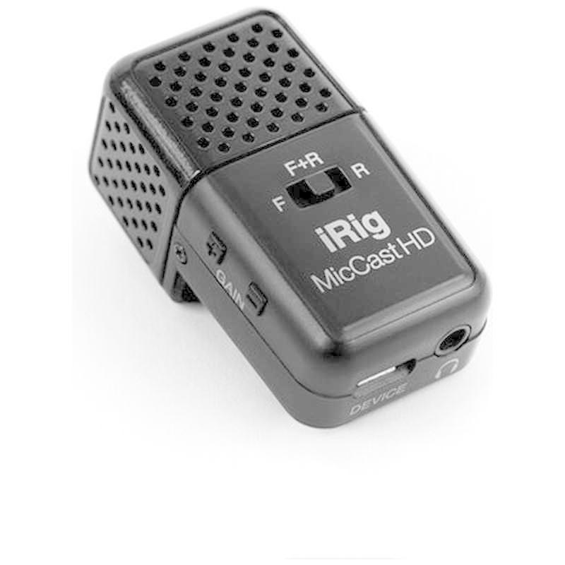 IKMULTIMEDIA　IKタブレットPC   スマホ対応 マイク[Lightning  USB-C  microUSB] iRig Mic Cast HD(Android iOS Mac Win対応)　IKMOT000081N