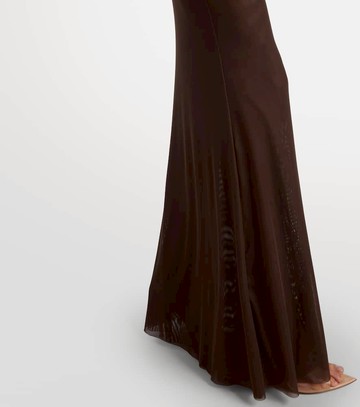Bananhot Erica ruched strapless maxi dress