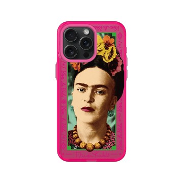 iPhone 15 Pro Max Clear 粉漾桃 - Frida Kahlo - Frida Kahlo de Rivera