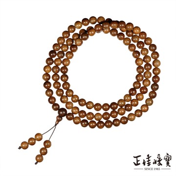 【正佳珠寶】加里曼丹沉香 10mm 108顆 加里曼丹沉香念珠佛珠