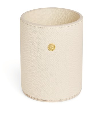 Harrods Leather Pen Pot