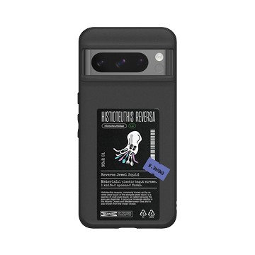 Pixel 8 Pro SolidSuit 黑 - Marine Debris - 塑膠袋逆帆魷