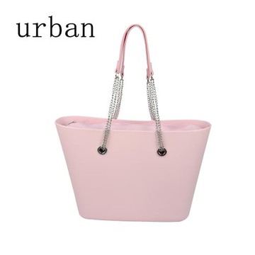 2025 Obag 款 Urban女士單肩包EVA 時尚百搭銀螺OT扣手提包