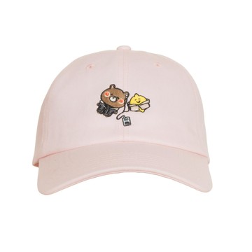 【獨家聯名】Second Morning x BREEZEONLINE 韓系刺繡棒球帽 粉色