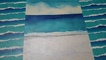 Liuyingchieh 海洋明信片套組 1組4款 礫灘 觀浪 花蓮寫生 七星潭