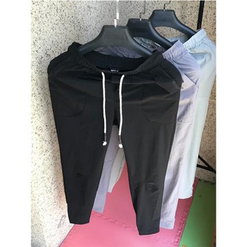 長褲夏 薄小腳褲修身韓版束腳潮流百搭男士休閑褲夏季薄款褲子