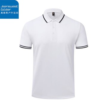 真維斯戶外運動薄款上衣夏季polo衫男裝翻領休閑簡約短袖Polo體恤