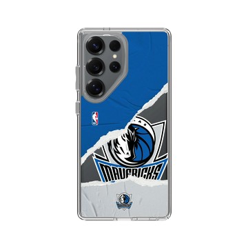 Galaxy S25 Ultra Clear 透明 - NBA - 熱血系列-達拉斯獨行俠 Dallas Mavericks - Sweat and Tears