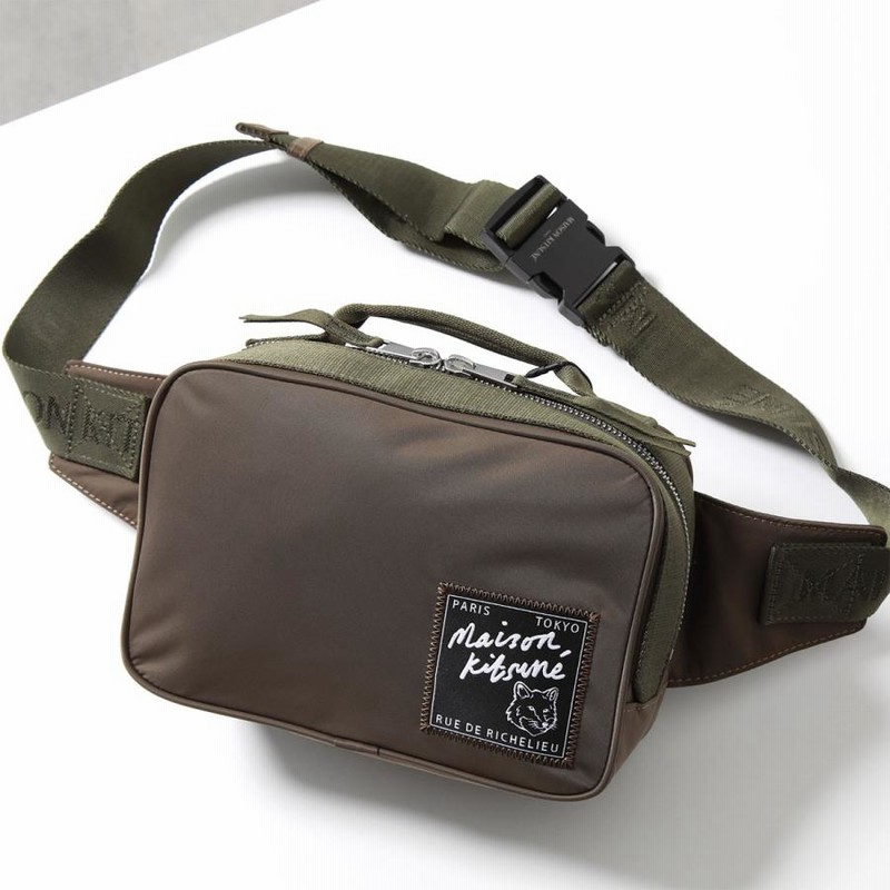 (メゾンキツネ) MAISON KITSUNE ベルトバッグ MM05162WQ1001 MAISON KITSUNE メゾンキツネ ボディバッグ MM05162WQ1001