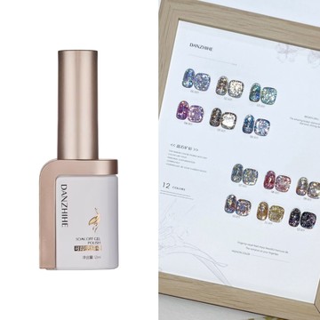 DANZHIHE 丹指鶴甲油凝膠 12ml-晶石礦彩 #03