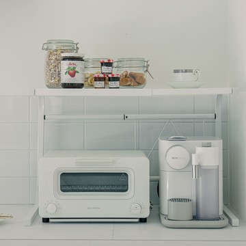 h&r安室家台製時尚伸縮式微波爐架 置物架 收納架 ks36a