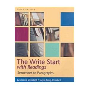 The Write Start With Readings (Paperback  3rd)