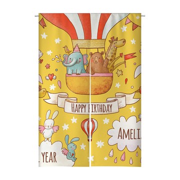 【客製化門簾】【贈桿發票】厠所門簾 門簾兩片式 向日葵門簾 居酒屋門簾 門簾裝飾 門簾風水簾 可愛門簾 長布簾