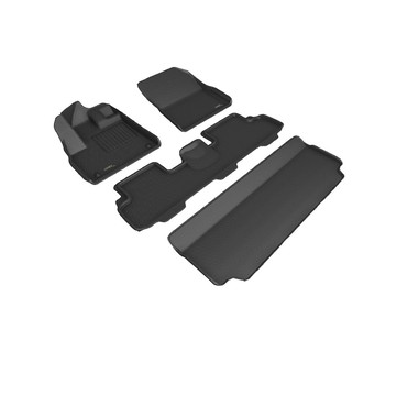 3D Mats 3D KAGU卡固立體汽車踏墊 適用於 CITROEN Berlingo 2018~2025 7人座/旋鈕扣具