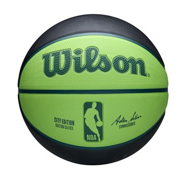 Wilson NBA 城市系列 24' 橡膠 7號籃球 塞爾提克隊