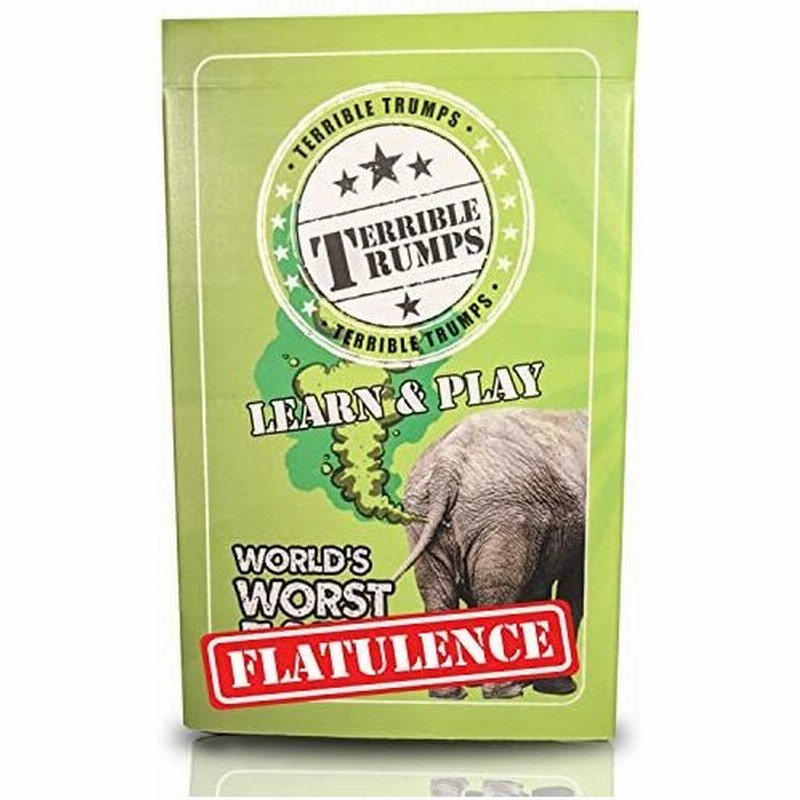 Terrible Trumps Worlds Worst Flatulence 子供用トランプカードゲーム トップスコアトランプ付きカード 他のカ 通販 Lineポイント最大0 5 Get Lineショッピング