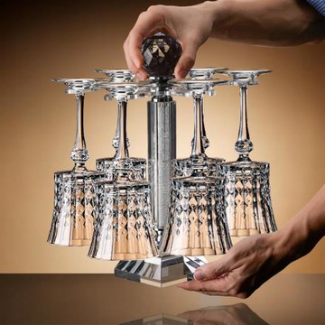 法國進口CDA紅酒杯輕奢高級感家用套裝水晶高腳杯醒酒器葡萄酒杯