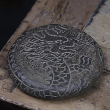 民俗老石雕純手工雕刻青石懷舊茶席龍鼓承壺承主人杯中式茶席擺件