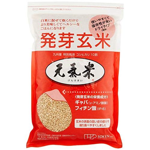 創健社 発芽玄米 元気米 国産 725g(約5合分) ×2個