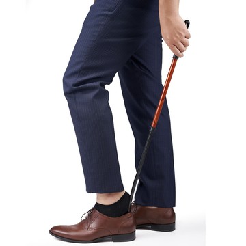 來而康 merry sticks 悅杖 居家美學系列 長度調整伸縮鞋拔 橡木 鞋拔子 攜帶式鞋拔