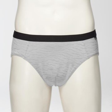 【Swear 思薇爾】SOLIS 綠色奇兵系列M-XXL素面貼身三角男內褲(隕石灰)