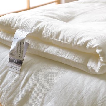 出口日本~A類全棉抗菌被芯單雙人被子四季通用保暖冬被加厚子母被