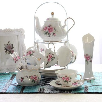 ♔歐式小奢華咖啡杯茶壺套裝英式茶具下午茶茶具器具家用優雅