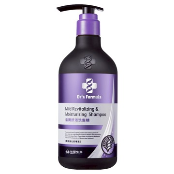 台塑生醫 Dr's Formula 溫潤舒活洗髮精 升級版 三代  580g  1件