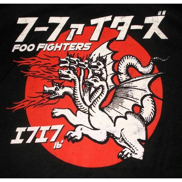 フー ファイターズ Tシャツ Foo Fighters DRAGON 正規品 | LINEショッピング