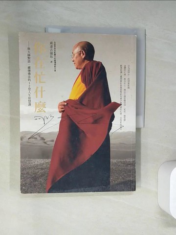 【書寶二手書T3／宗教_T8V】你在忙什麼?-與大師對話，藏傳佛法的12堂人生智慧課_索達吉堪布