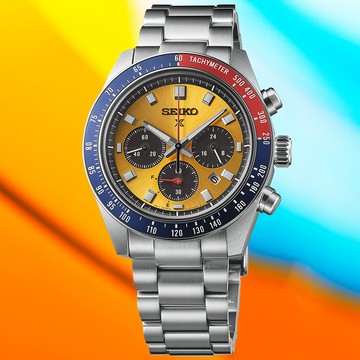 SEIKO精工 PROSPEX系列 SPEEDTIMER 復刻1973 太陽能 計時腕錶 41.4mm (V192-0AH0Y/SSC947P1)