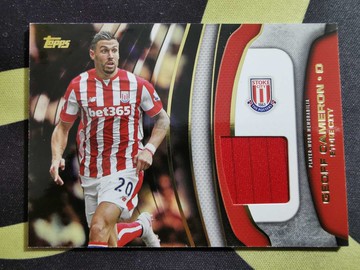 2015 Topps 英超 吉奧夫 卡梅隆 Geoff Cameron 球衣卡 斯托克城
