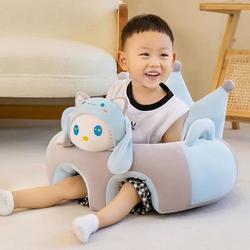 跨境同款嬰兒寶寶坐立練習學坐神器不傷脊柱防摔訓練學坐椅沙發