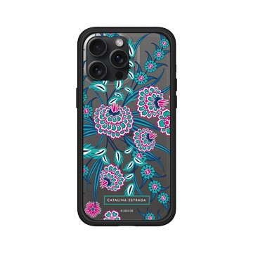 iPhone 15 Pro Max Mod NX 黑 - Catalina Estrada - Blue and Pink Flowers