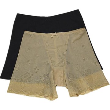 彩田花仙子安全褲全網紗蕾絲透氣速干涼爽全棉襠高腰2797防走光夏