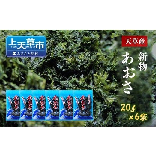 ふるさと納税 熊本県 上天草市 天草産あおさ(乾燥)20g×6袋