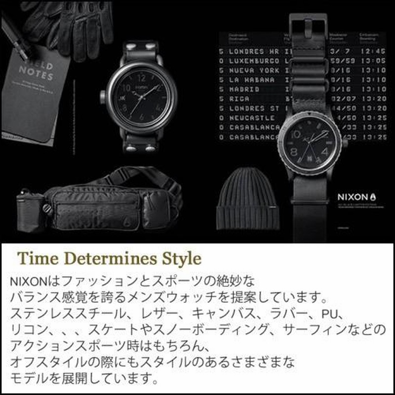 NIXON ニクソン 腕時計 THE RHYTHM ザ リズム GRAY / NEON ORANGE 日本