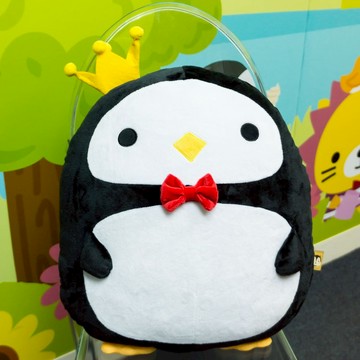 可愛小企鵝 Kily 毛公仔 毛絨 靠墊 F006SQH