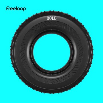 freeloop握力器硅膠握力圈男腕力健身康復訓練器抓握手力80磅成人