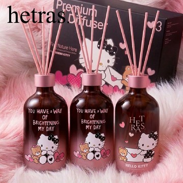 【hetras】HELLO KITTY 聯名首席調香師擴香3入香氛禮盒(500mlx3)