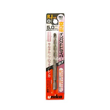 UNIKA 【日本】六角柄 RJ水泥鑽頭-5.0mm UNRJ050